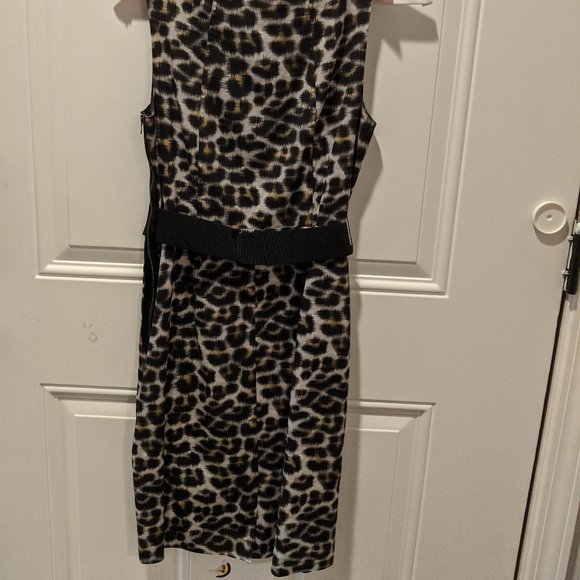 Animal print work dress - Picture 4 of 5